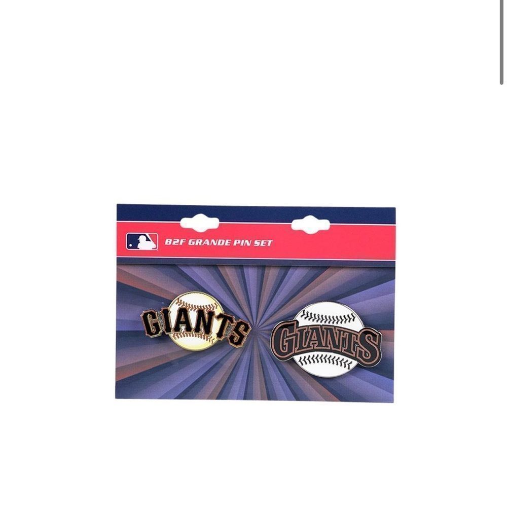San Francisco Giants MLB Jumbo 2" Pin Set